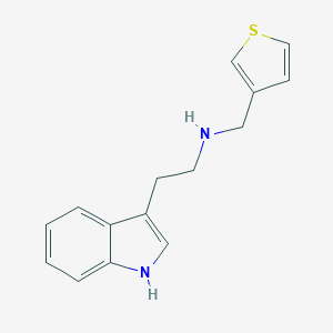 molecular formula C15H16N2S B275759 2-(1H-indol-3-yl)-N-(3-thienylmethyl)ethanamine 