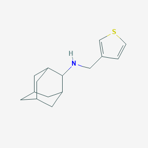 molecular formula C15H21NS B275762 N-(2-adamantyl)-N-(3-thienylmethyl)amine 