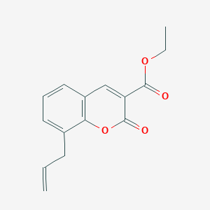 ethyl 2-oxo-8-(prop-2-en-1-yl)-2H-chromene-3-carboxylate
