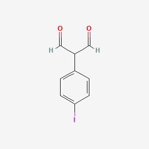 molecular formula C9H7IO2 B2757701 2-(4-Iodophenyl)propanedial CAS No. 2225153-61-5