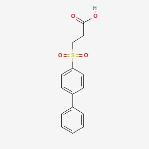 3-(Biphenyl-4-sulfonyl)-propionic acid