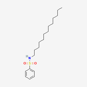 molecular formula C19H33NO2S B2757717 N-tridecylbenzenesulfonamide CAS No. 124984-86-7