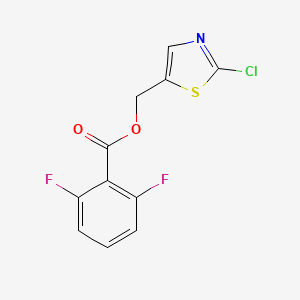 (2-Chloro-1,3-thiazol-5-yl)methyl 2,6-difluorobenzenecarboxylate