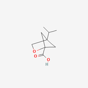 molecular formula C9H14O3 B2757832 4-Propan-2-yl-2-oxabicyclo[2.1.1]hexane-1-carboxylic acid CAS No. 2470435-83-5