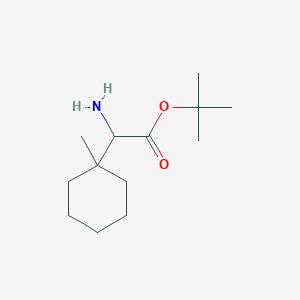 Tert-butyl 2-amino-2-(1-methylcyclohexyl)acetate