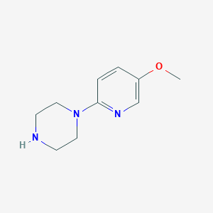 molecular formula C10H15N3O B2757925 1-(5-Methoxypyridin-2-yl)piperazine CAS No. 158399-62-3