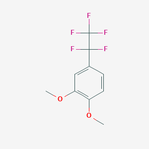 1,2-Dimethoxy-4-(pentafluoroethyl)benzene