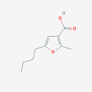 5-Butyl-2-methylfuran-3-carboxylic acid