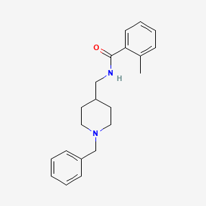 N-((1-benzylpiperidin-4-yl)methyl)-2-methylbenzamide