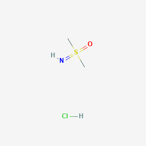 molecular formula C2H8ClNOS B2757995 (S-甲磺酰基)甲烷盐酸盐 CAS No. 30502-95-5