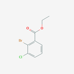 molecular formula C9H8BrClO2 B2758075 Ethyl 2-bromo-3-chlorobenzoate CAS No. 1261751-13-6