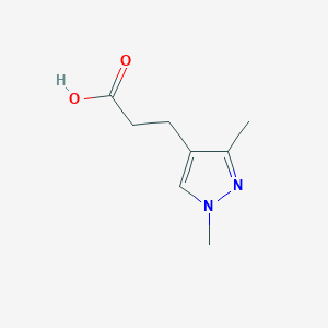3-(1,3-dimethyl-1H-pyrazol-4-yl)propanoic acid