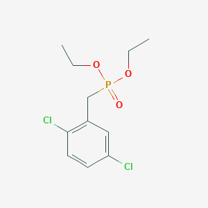 B2758180 Diethyl [(2,5-dichlorophenyl)methyl]phosphonate CAS No. 206008-37-9