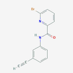 6-bromo-N-(3-ethynylphenyl)pyridine-2-carboxamide