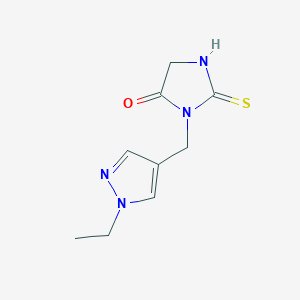 3-(1-Ethyl-1H-pyrazol-4-ylmethyl)-2-thioxo-imidazolidin-4-one