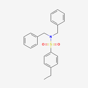 N,N-dibenzyl-4-ethylbenzenesulfonamide