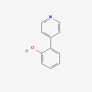 molecular formula C11H9NO B2758442 2-(Pyridin-4-yl)phenol CAS No. 86610-20-0