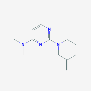 N,N-dimethyl-2-(3-methylenepiperidin-1-yl)pyrimidin-4-amine