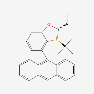 (2S,3S)-4-(Anthracen-9-yl)-3-(tert-butyl)-2-ethyl-2,3-dihydrobenzo[d][1,3]oxaphosphole