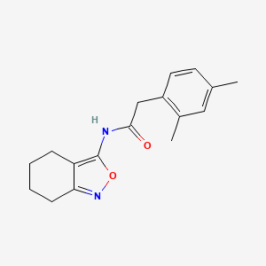 2-(2,4-dimethylphenyl)-N-(4,5,6,7-tetrahydro-2,1-benzoxazol-3-yl)acetamide