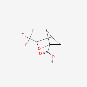 3-(Trifluoromethyl)-2-oxabicyclo[2.1.1]hexane-1-carboxylic acid