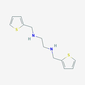 N~1~,N~2~-bis(2-thienylmethyl)-1,2-ethanediamine