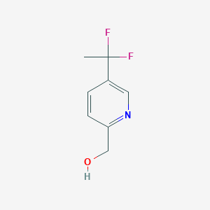 [5-(1,1-Difluoroethyl)pyridin-2-yl]methanol