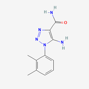 5-amino-1-(2,3-dimethylphenyl)-1H-1,2,3-triazole-4-carboxamide
