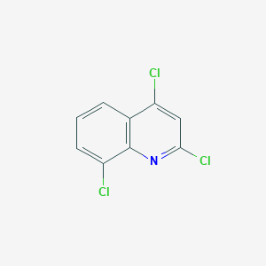 molecular formula C9H4Cl3N B2758578 2,4,8-Trichloroquinoline CAS No. 1695-58-5