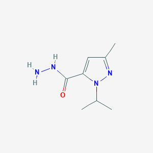 1-Isopropyl-3-methyl-1H-pyrazole-5-carbohydrazide