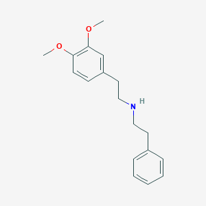 molecular formula C18H23NO2 B275862 2-(3,4-二甲氧基苯基)-N-(2-苯乙基)乙胺 CAS No. 63925-47-3