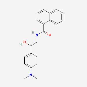 N-(2-(4-(dimethylamino)phenyl)-2-hydroxyethyl)-1-naphthamide