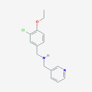 N-(3-chloro-4-ethoxybenzyl)-N-(3-pyridinylmethyl)amine