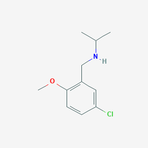 N-(5-chloro-2-methoxybenzyl)propan-2-amine