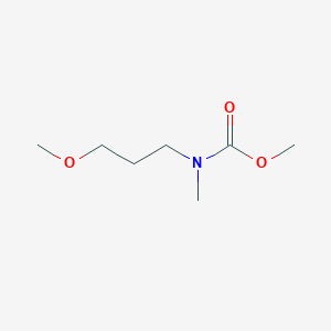 molecular formula C7H15NO3 B2758803 methyl N-(3-methoxypropyl)-N-methylcarbamate CAS No. 1602328-83-5