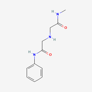 2-[(2-anilino-2-oxoethyl)amino]-N-methylacetamide