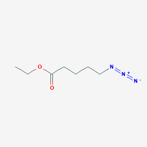 molecular formula C7H13N3O2 B2758833 5-Azidopentanoic acid ethyl ester CAS No. 89896-39-9