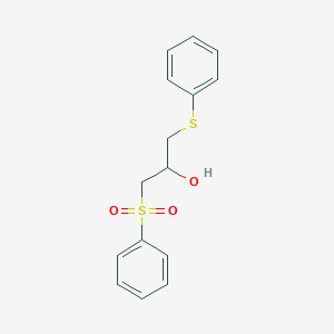 1-(Phenylsulfanyl)-3-(phenylsulfonyl)-2-propanol