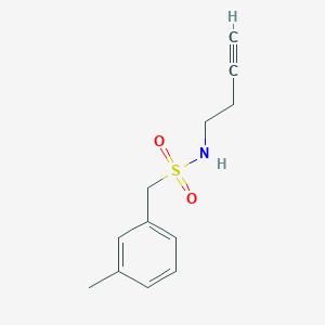 N-(but-3-yn-1-yl)-1-(m-tolyl)methanesulfonamide