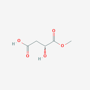 molecular formula C5H8O5 B027589 (3R)-3-hydroxy-4-methoxy-4-oxobutanoic acid CAS No. 83540-94-7