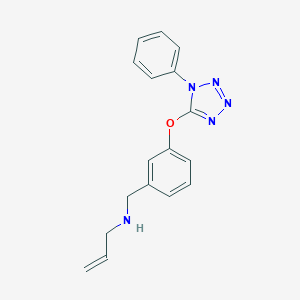 N-allyl-N-{3-[(1-phenyl-1H-tetraazol-5-yl)oxy]benzyl}amine