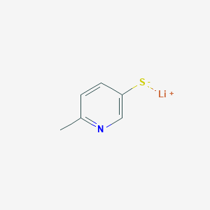 Lithium;6-methylpyridine-3-thiolate