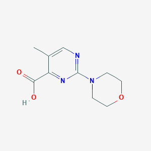 5-Methyl-2-(morpholin-4-yl)pyrimidine-4-carboxylic acid