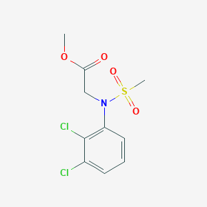 Methyl N-(2,3-dichlorophenyl)-N-(methylsulfonyl)glycinate