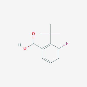molecular formula C11H13FO2 B2759015 2-Tert-butyl-3-fluorobenzoic acid CAS No. 1369777-27-4