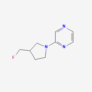 2-(3-(Fluoromethyl)pyrrolidin-1-yl)pyrazine