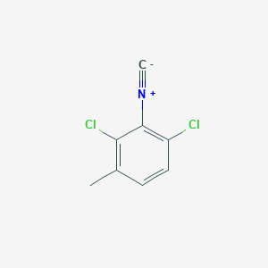 molecular formula C8H5Cl2N B2759042 1,3-Dichloro-2-isocyano-4-methylbenzene CAS No. 1367368-84-0