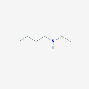 molecular formula C7H17N B2759051 乙基(2-甲基丁基)胺 CAS No. 1038250-80-4