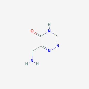 6-(Aminomethyl)-1,2,4-triazin-5(4H)-one