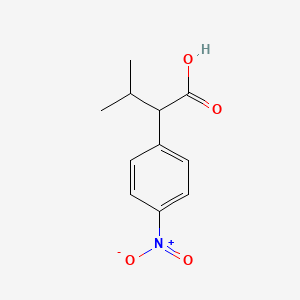 3-methyl-2-(4-nitrophenyl)butanoic Acid